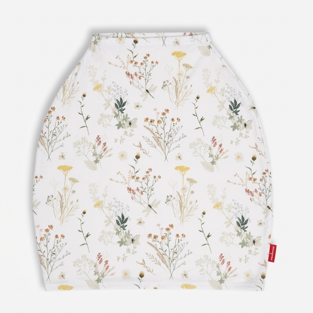 NWOT Floral Baby Car Seat Cover Breastfeeding Nursing Cover